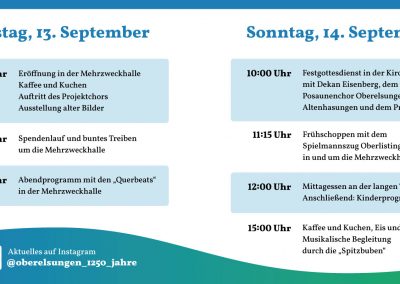 1250 Jahre Oberelsungen Flyer 2