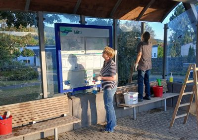 Zimmerplatz putzen 1250 Jahre Oberelsungen 2