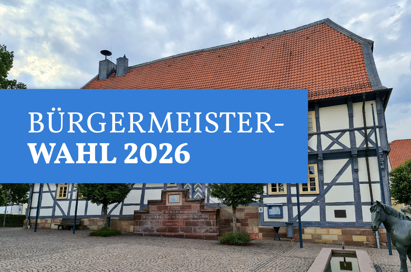 Bürgermeisterwahl 2026 Bürgermeisterwahl 2026